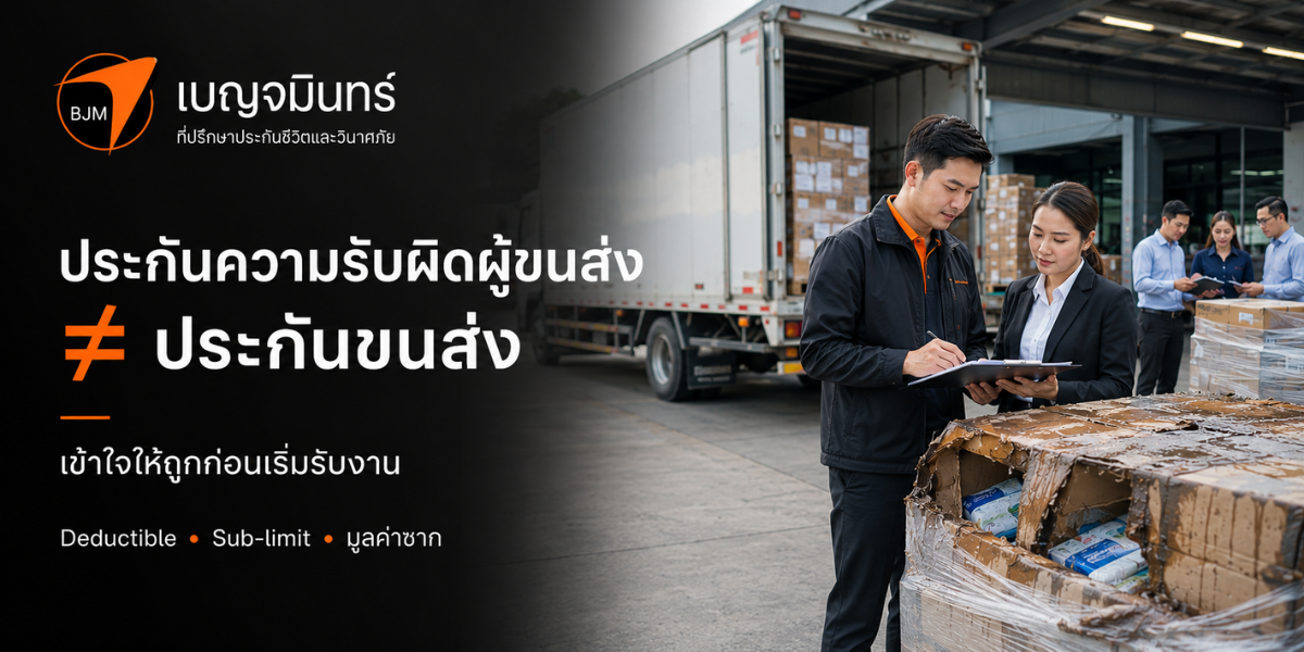 Carrier's Liability Insurance ≠ Cargo Transport Insurance